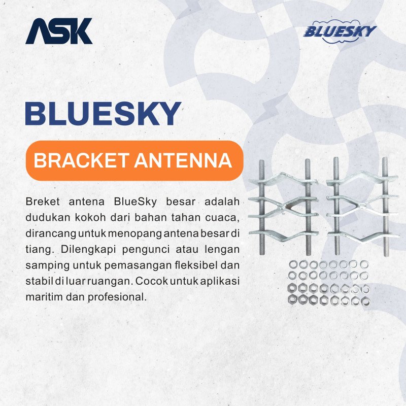 Bracket Antena Bluesky Besar / Breket Antena Kecil Bluesky