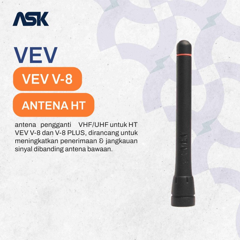 ANTENA HT VEV - V8 V 8 V-8 PLUS