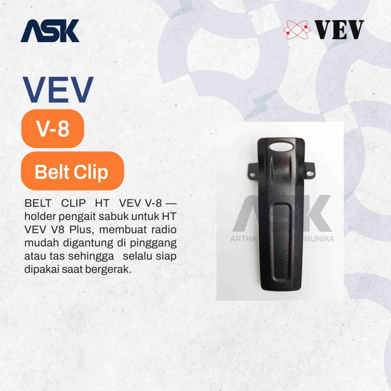 Belt Clip Handy Talky V8 Plus VEV /  Belt Clip HT V-8 Plus