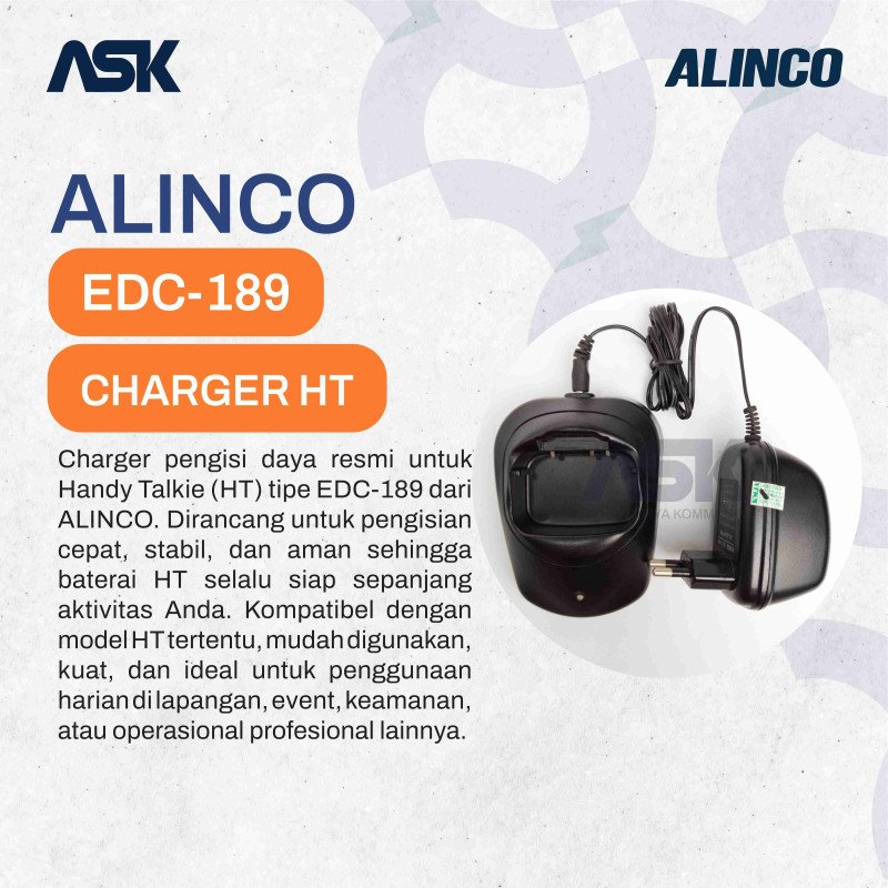 Alinco CHARGER HT ALINCO EDC-189 & EDC-190E
