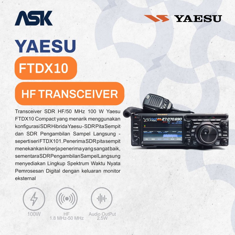 SSB FTDX10D YAESU / SSB FTDX 10D