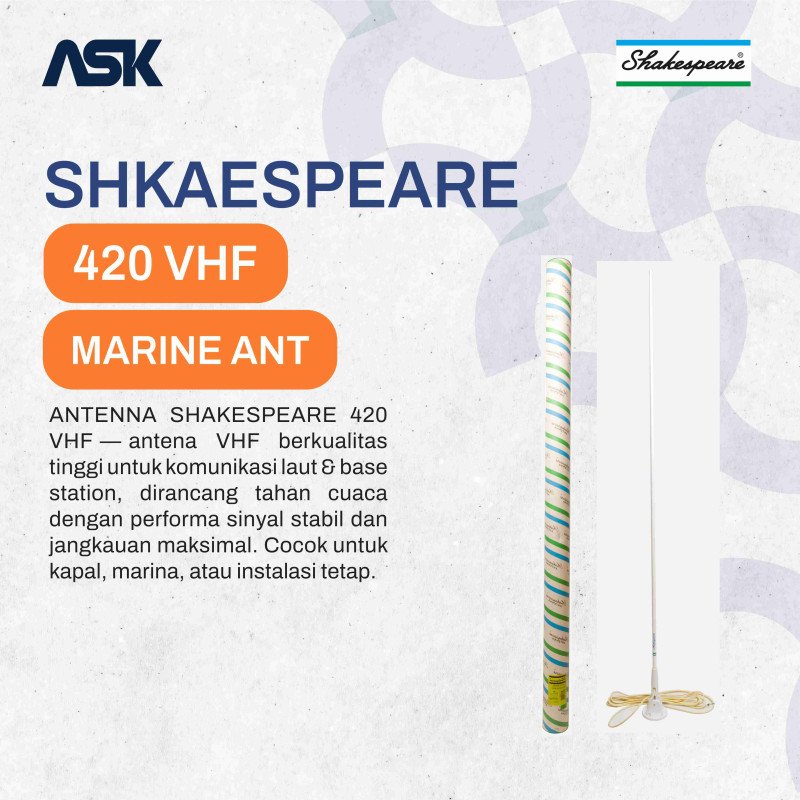 Shakespeare Antena 420 VHF Marine Band