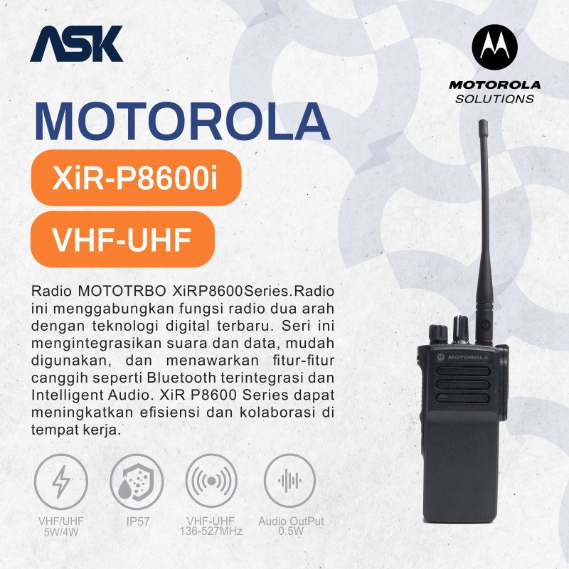 Handy Talky XiR-P8600i MOTOROLA